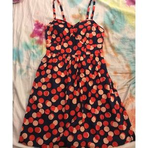Polka Dot Bustier Dress